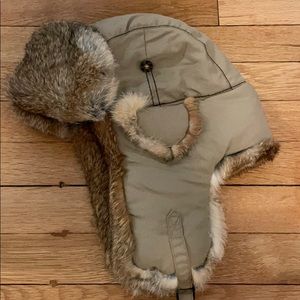 Fur bomber hat “Mad Bomber”
